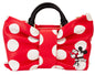 LOUNGEFLY DISNEY MINNIE ROCKS THE DOTS CROSSBODY (usagé)