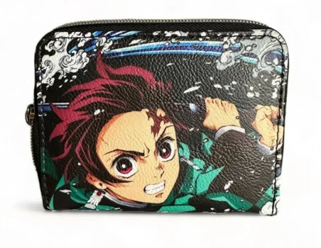FUNKO DEMON SLAYER TANJIRO CHECKERBOARD WALLET (usagé)