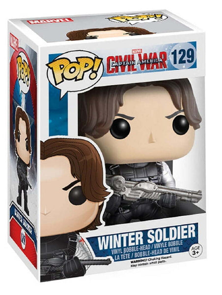POP CAPTAIN AMERICA CIVIL WAR  WINTER SOLDIER 129 (usagé)
