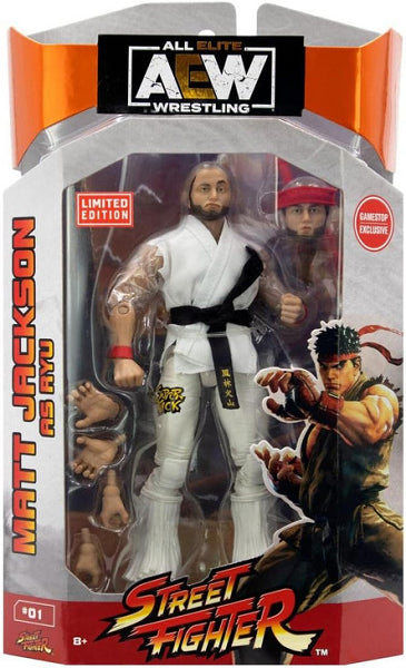AEW STREET FIGHTER MATT JACKSON (usagé)
