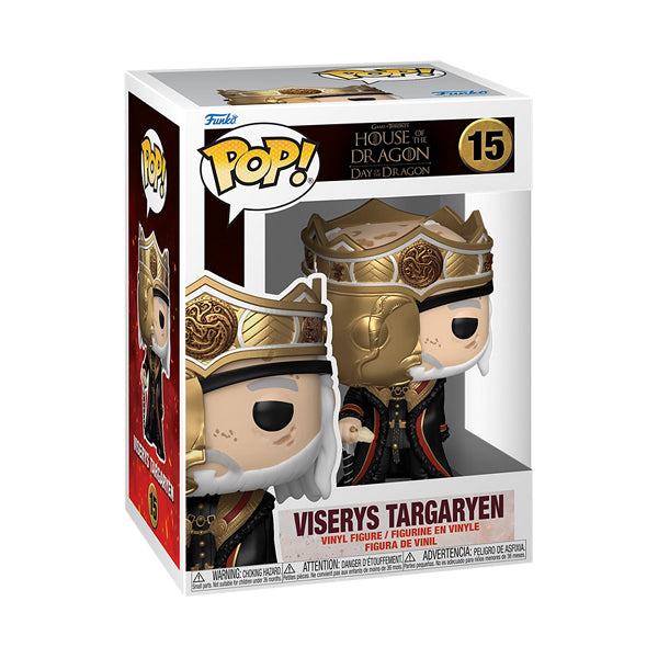 POP HOUSE OF THE DRAGON  VISERYS TARGARYEN (usagé)