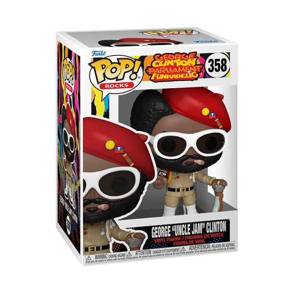 POP GEORGE CLINTON PARLIAMENT FUNKADELIC GEORGE''UNCLE JAM'' CLINTON 377 (usagé)