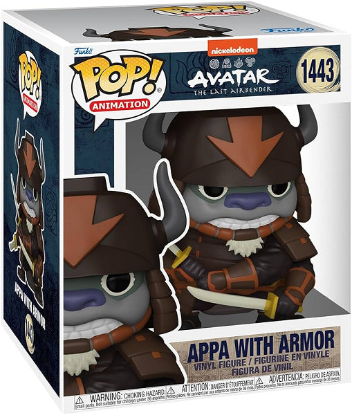 POP AVATAR THE LAST AIRBENDER 1443 - APPA WITH ARMOR (6'') (usagé)