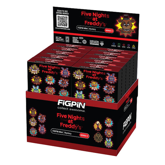 FIGPIN MINI MYSTERY FIVE NIGHT AT FREDDY SERIES 2 (usagé)