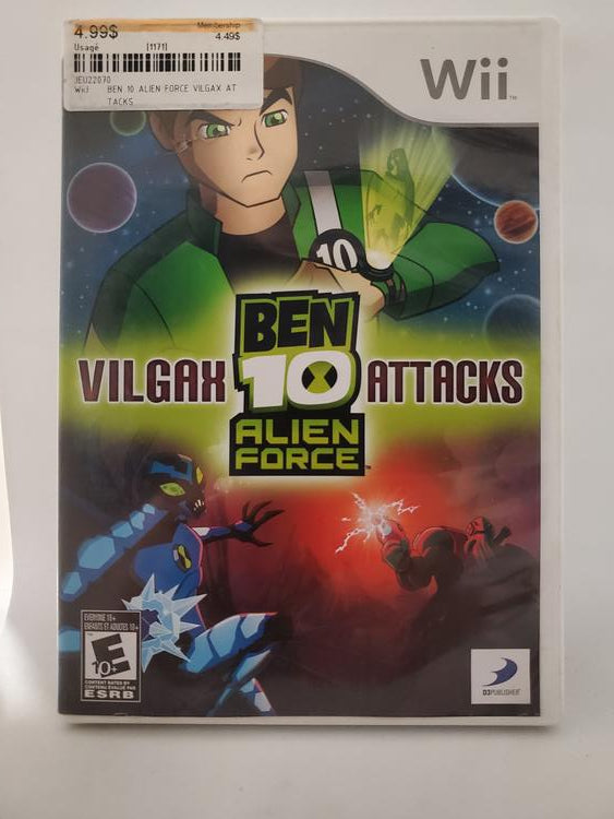 BEN 10 ALIEN FORCE VILGAX ATTACKS (COMPLETE IN BOX) (usagé)