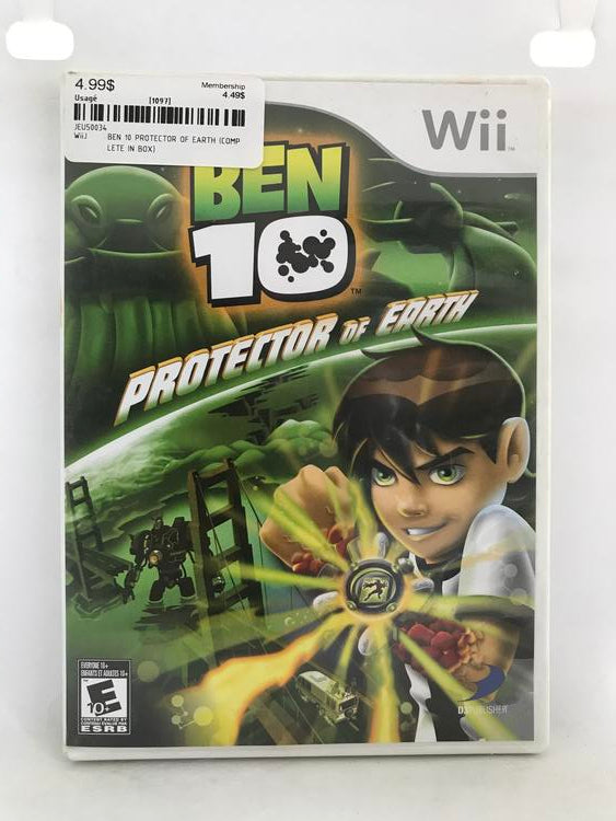 BEN 10 PROTECTOR OF EARTH (COMPLETE IN BOX) (usagé)