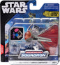 STAR WARS MI8CRO GALAXY SQUADRON ASAJJ VENTRESS'S GINIVEX STARFIGHTER (usagé)