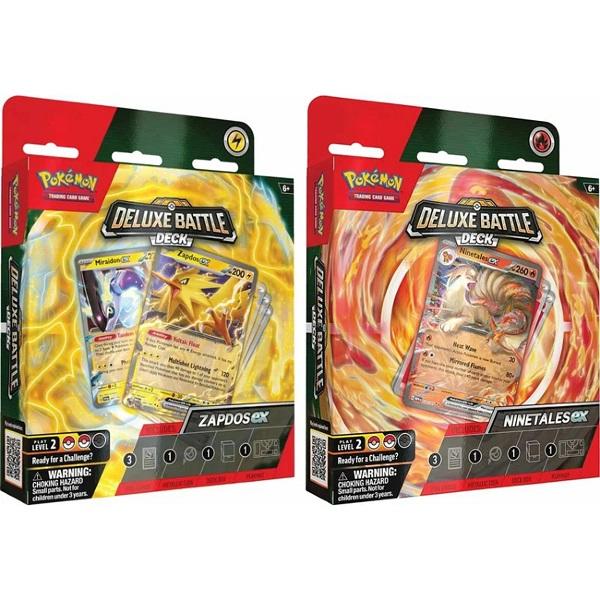 EX BATTLE DECK NINNETAL / ZAPDOS