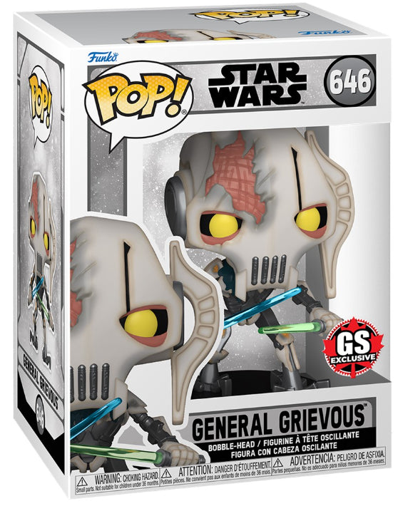POP STAR WARS GENERAL GRIEVOUS 646 (usagé)
