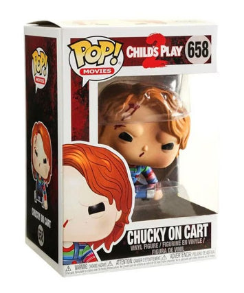 POP CHILD'S PLAY 2 CHUCKY ON CART 658 (usagé)