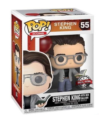 POP STEPHEN KING STEPHEN KING WITH RED BALLOON 55