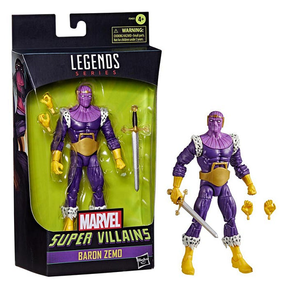 MARVEL LEGENDS SERIES SUPER VILLAINS BARON ZEMO