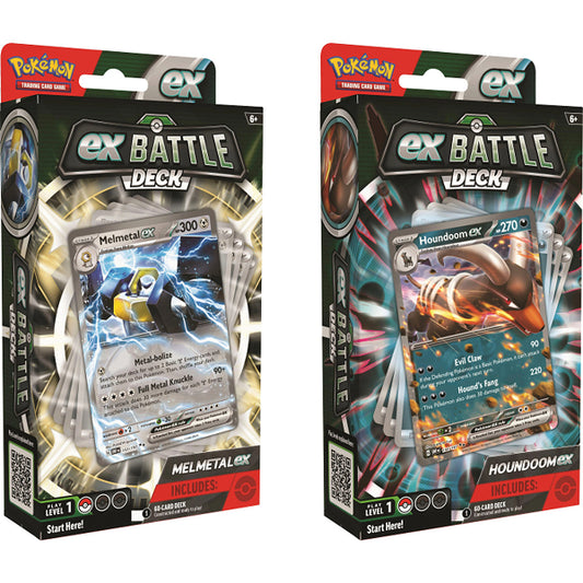EX BATTLE DECK MELMETAL / HOUNDOOM (POKEMON) (usagé)