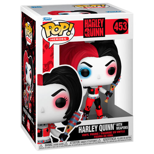POP HARLEY QUINN HARLEY QUINN WITH WEAPONS 453 (usagé)