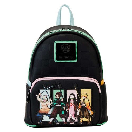 LOUNGEFLY DEMON SALYER GROUP BACKPACK