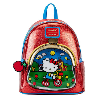 LOUNGEFLY HELLO KITTY 50TH ANNIVERSARY COIN BACKPACK (usagé)