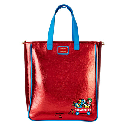LOUNGEFLY HELLO KITTY 50TH ANNIVERSARY TOTE BAG