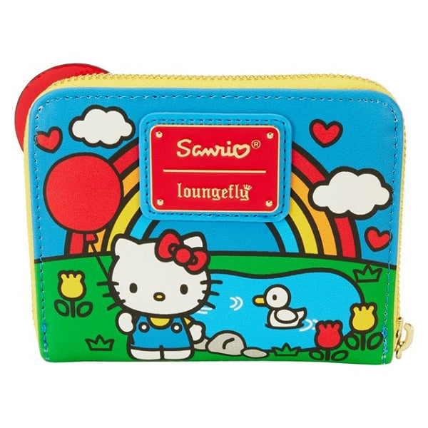 LOUNGEFLY HELLO KITTY 50TH ANNIVERSARY WALLET (usagé)