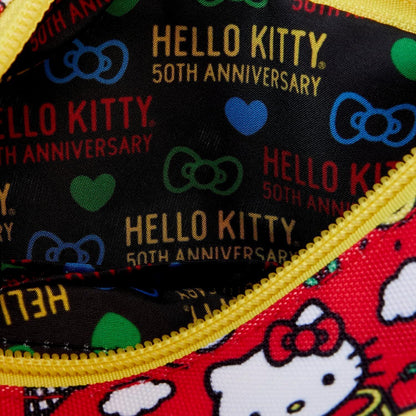 LOUNGEFLY HELLO KITTY 50TH ANNIVERSARY WRISTLET (usagé)