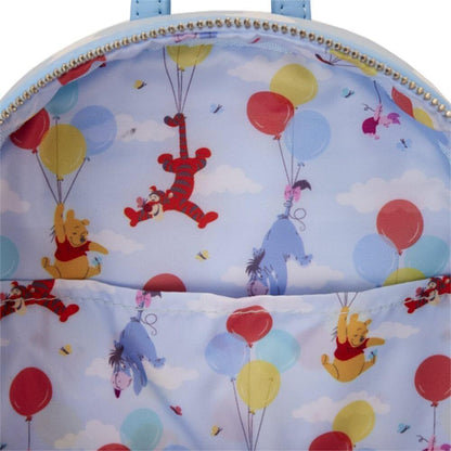 LOUNGEFLY DISNEY WINNIE THE POOH BALLOONS BACKPACK (usagé)