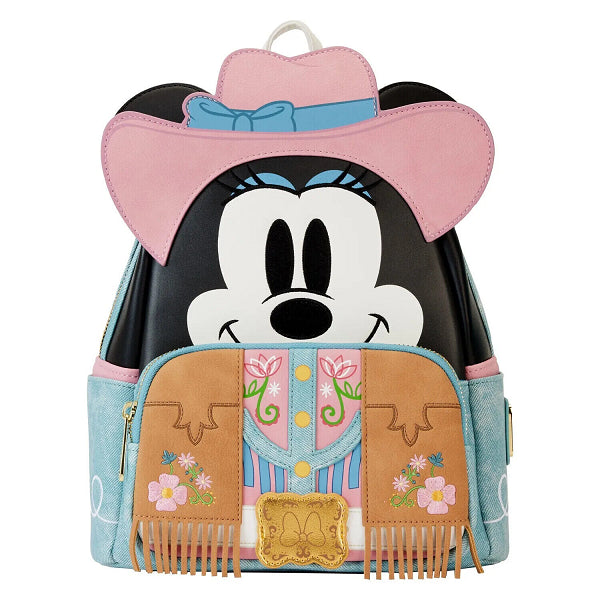 LOUNGEFLY DISNEY MINNIE WESTERN BACKPACK