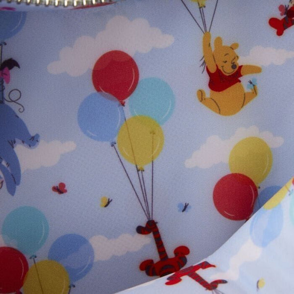 LOUNGEFLY DISNEY WINNIE THE POOH BALLOONS CROSSBODY (usagé)