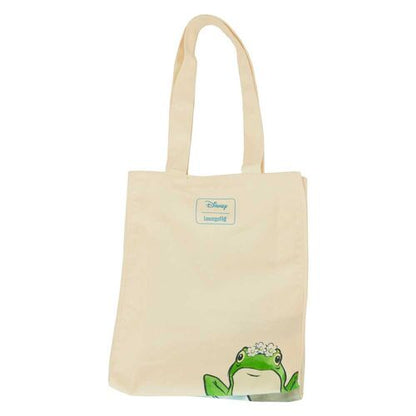 LOUNGEFLY DISNEY STITCH SPRINGTIME CANVAS TOTE BAG