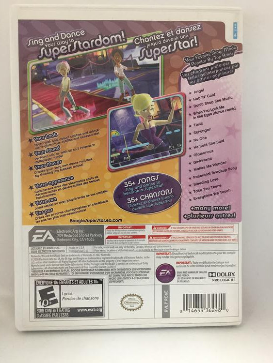 BOOGIE SUPERSTAR (COMPLETE IN BOX) (usagé)
