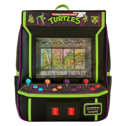 LOUNGEFLY TMNT 40TH ANNIVERSARY ARCADE BACKPACK (usagé)
