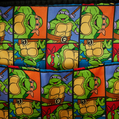 LOUNGEFLY TMNT 40TH ANNIVERSARY ARCADE BACKPACK (usagé)