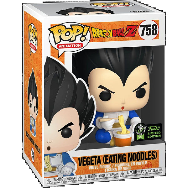 POP DRAGON BALL Z VEGETA (EATING NOODLES) 758 (usagé)