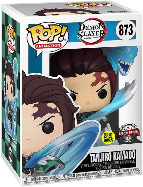 POP DEMON SLAYER TANJIRO KAMADO 873 GLOWS IN THE DARK