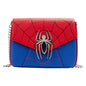 LOUNGEFLY MARVEL SPIDER-MAN COLOR BLOCK CROSSBODY BAG (usagé)