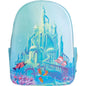 LOUNGEFLY THE LITTE MERMAID CASTLE MINI BACKPACK (usagé)