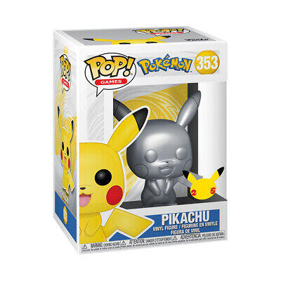 POP POKEMON PIKACHU (SILVER) 353 (usagé)