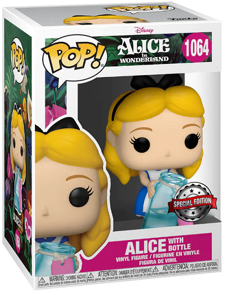 POP ALICE IN WONDERLAND 1064 - ALICE WITH BOTTLE (usagé)