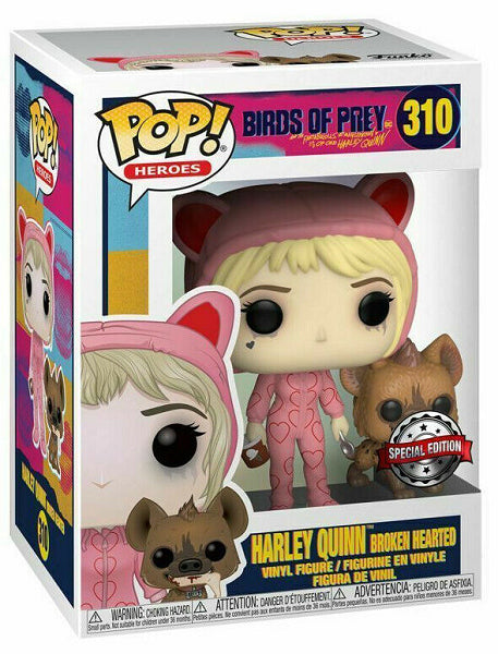 POP BIRDS OF PREY HARLEY QUINN BROKEN HEARTED 310 (usagé)