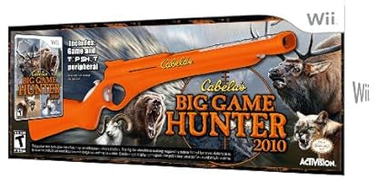 CABELA'S BIG GAME HUNTER 2010 WITH RIFLE (COMPLETE IN BOX) (usagé)