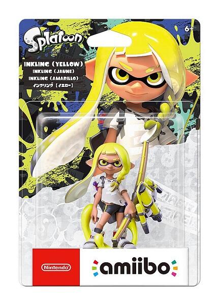 AMIIBO INKLING GIRL YELLOW (SPLATOON SERIES)
