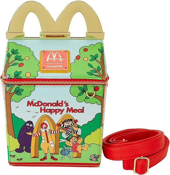 LOUNGEFLY MCDONALDS VINTAGE HAPPY MEAL CROSSBODY BAG (usagé)