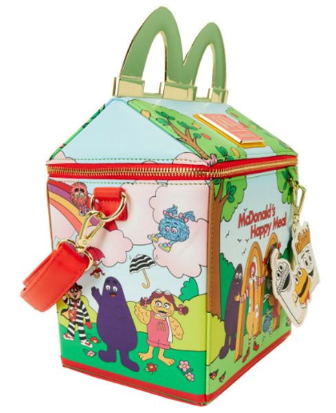LOUNGEFLY MCDONALDS VINTAGE HAPPY MEAL CROSSBODY BAG (usagé)
