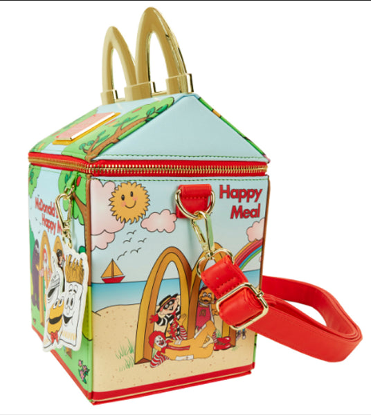 LOUNGEFLY MCDONALDS VINTAGE HAPPY MEAL CROSSBODY BAG (usagé)