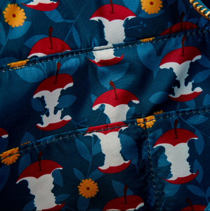 LOUNGEFLY DISNEY SNOW WHITE QUILT VELVET TOTE BAG (usagé)