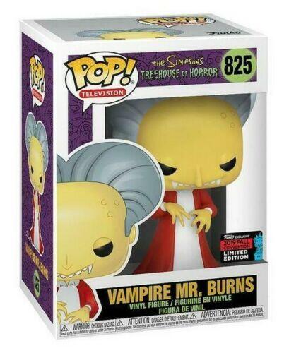 POP SIMPSONS TREEHOUSE OF HORROR VAMPIRE MR. BURNS 825 (usagé)