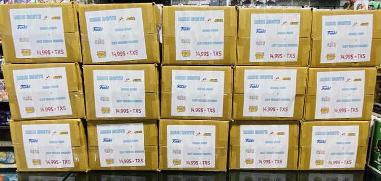 BOÎTES MYSTÈRES MINI SODA + KEYCHAIN