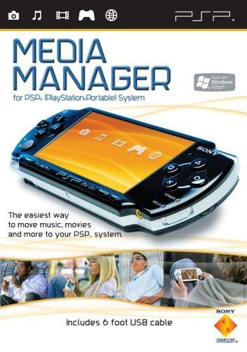 MEDIA MANAGER WITH CD - NO CABLE (PSP)