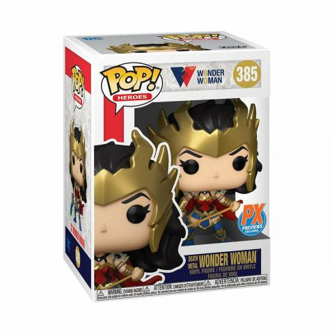 POP WONDER WOMAN DEATH METAL WONDER WOMAN 385 (usagé)
