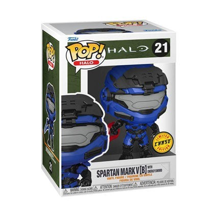 POP HALO SPARTAN MARV V [B] WITH ENERGY SWORD 21 CHASE