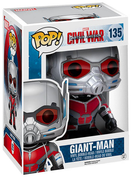 POP CAPTAIN AMERICA CIVIL WAR GIANT-MAN 135 (usagé)