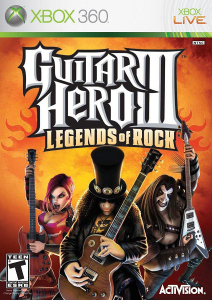 GUITAR HERO III LEGENDS OF ROCK (BRAND NEW / SEALED)